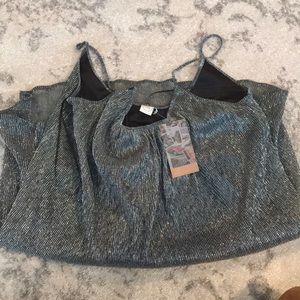 Silver shirt party dress